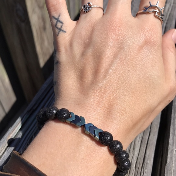CUSTOM Blue Hematite Vitality Bracelet - Picture 5 of 5